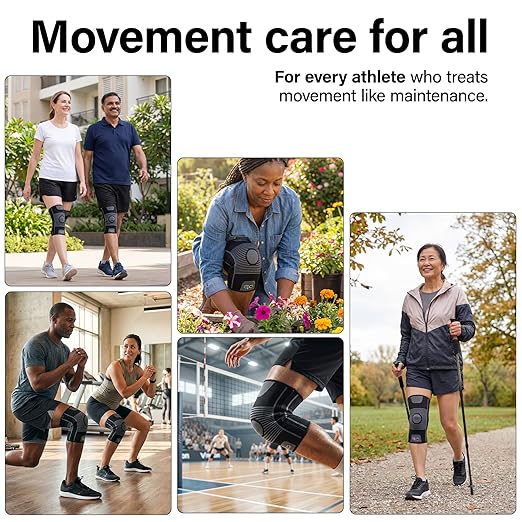 Knee Compression Sleeve, Support for Sports Workout (1pc)