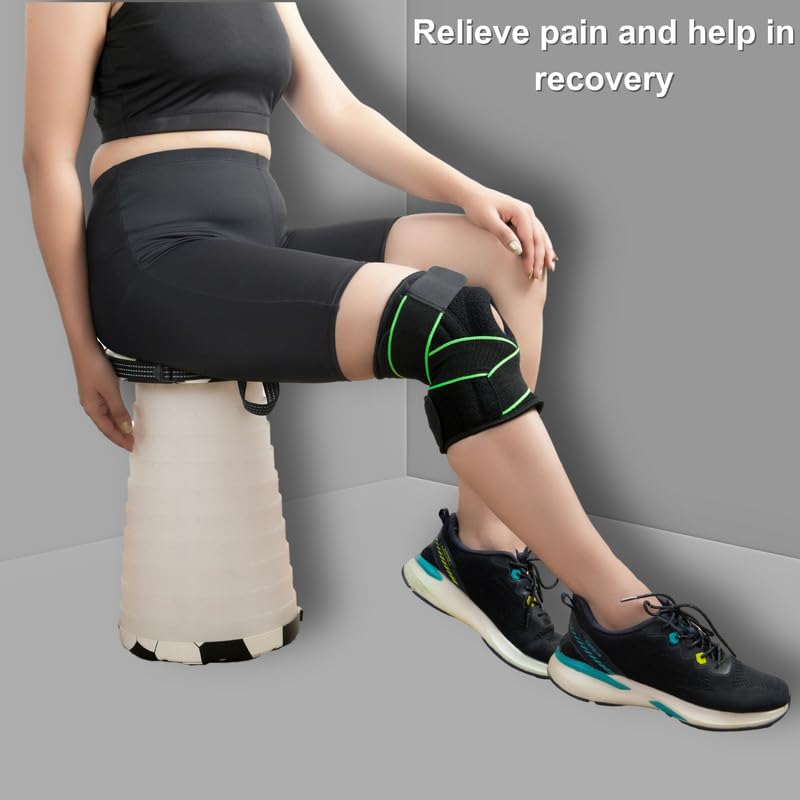 Knee Compression Sleeve, Support for Sports Workout (1pc)