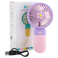 Mini Portable Rechargeable USB Hand Fan: 3 Speed